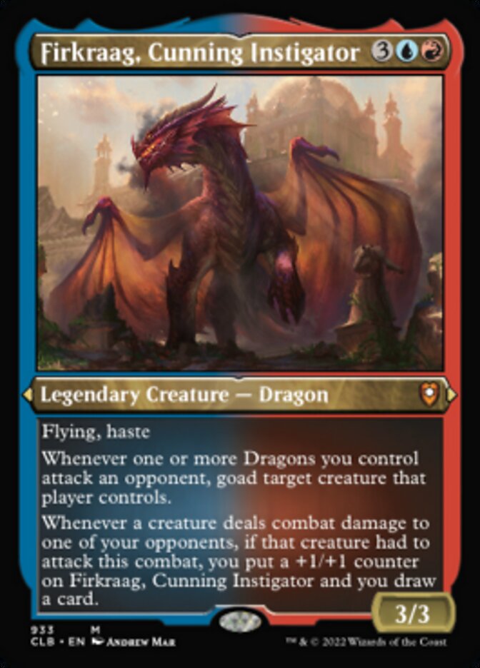 Firkraag, Cunning Instigator (Display Commander) (Foil Etched) [Commander Legends: Battle for Baldur's Gate] | Galactic Gamez
