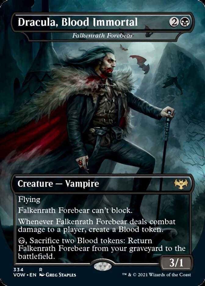 Falkenrath Forebear - Dracula, Blood Immortal [Innistrad: Crimson Vow] | Galactic Gamez