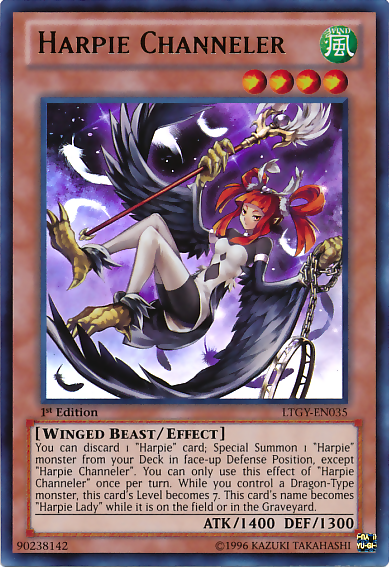 Harpie Channeler [LTGY-EN035] Ultra Rare | Galactic Gamez