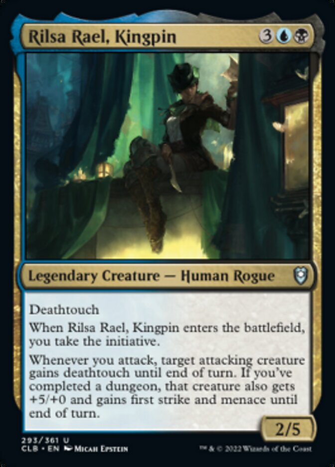 Rilsa Rael, Kingpin [Commander Legends: Battle for Baldur's Gate] | Galactic Gamez