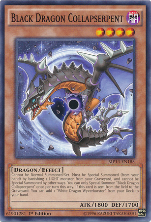 Black Dragon Collapserpent [MP14-EN185] Common | Galactic Gamez