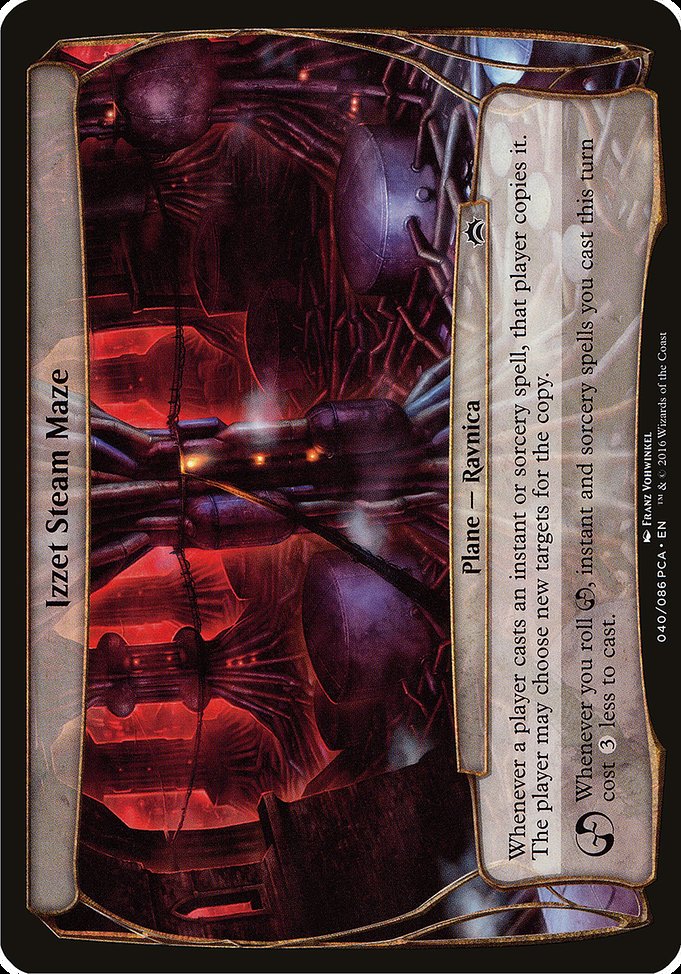 Izzet Steam Maze [Planechase Anthology] | Galactic Gamez