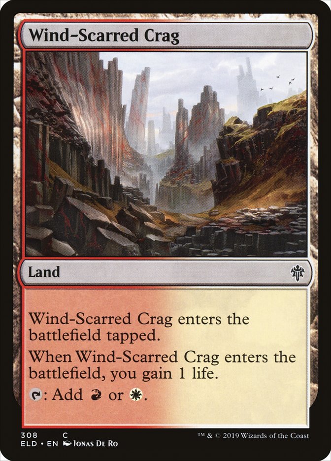 Wind-Scarred Crag [Throne of Eldraine] | Galactic Gamez