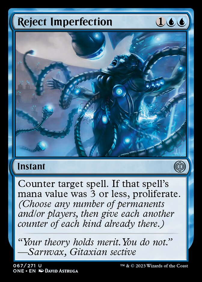 Reject Imperfection [Phyrexia: All Will Be One] | Galactic Gamez