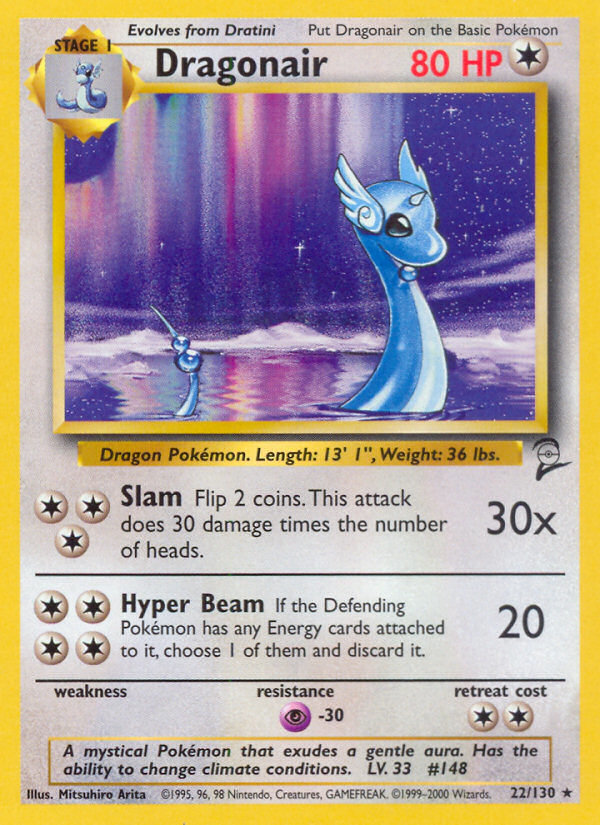 Dragonair (22/130) [Base Set 2] | Galactic Gamez