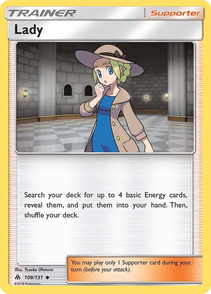 Lady (109/131) [Sun & Moon: Forbidden Light] | Galactic Gamez