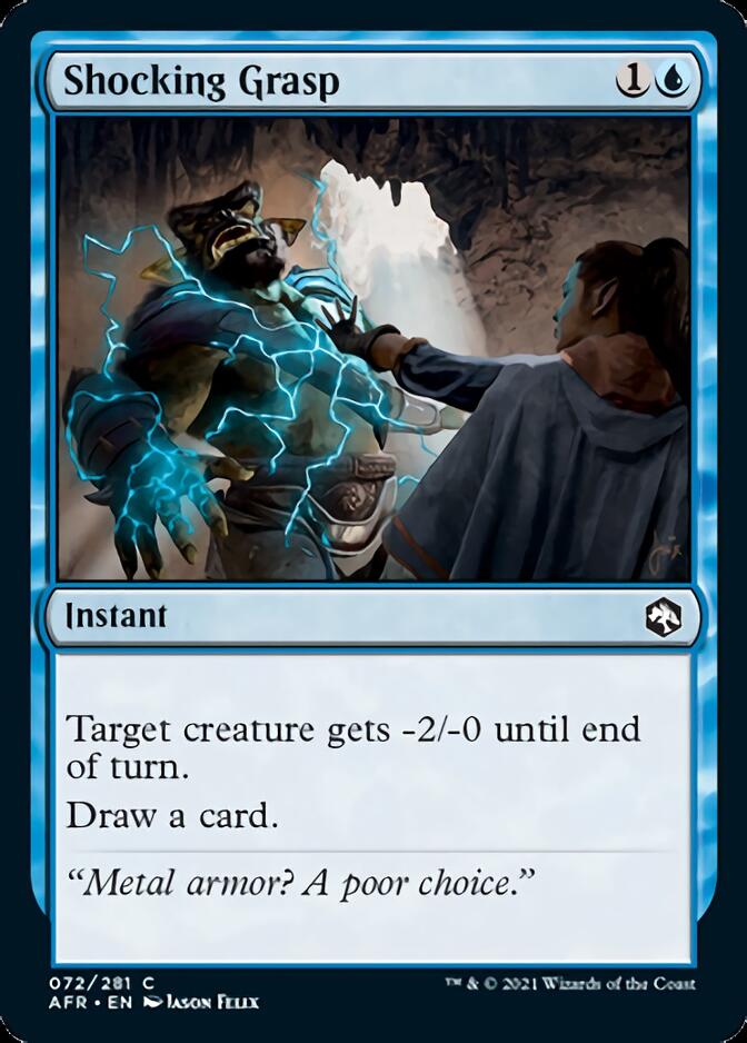 Shocking Grasp [Dungeons & Dragons: Adventures in the Forgotten Realms] | Galactic Gamez