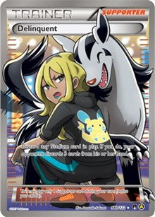 Delinquent (98b/122) (Full Art) (Alternate Art Promo) [XY: BREAKpoint] | Galactic Gamez