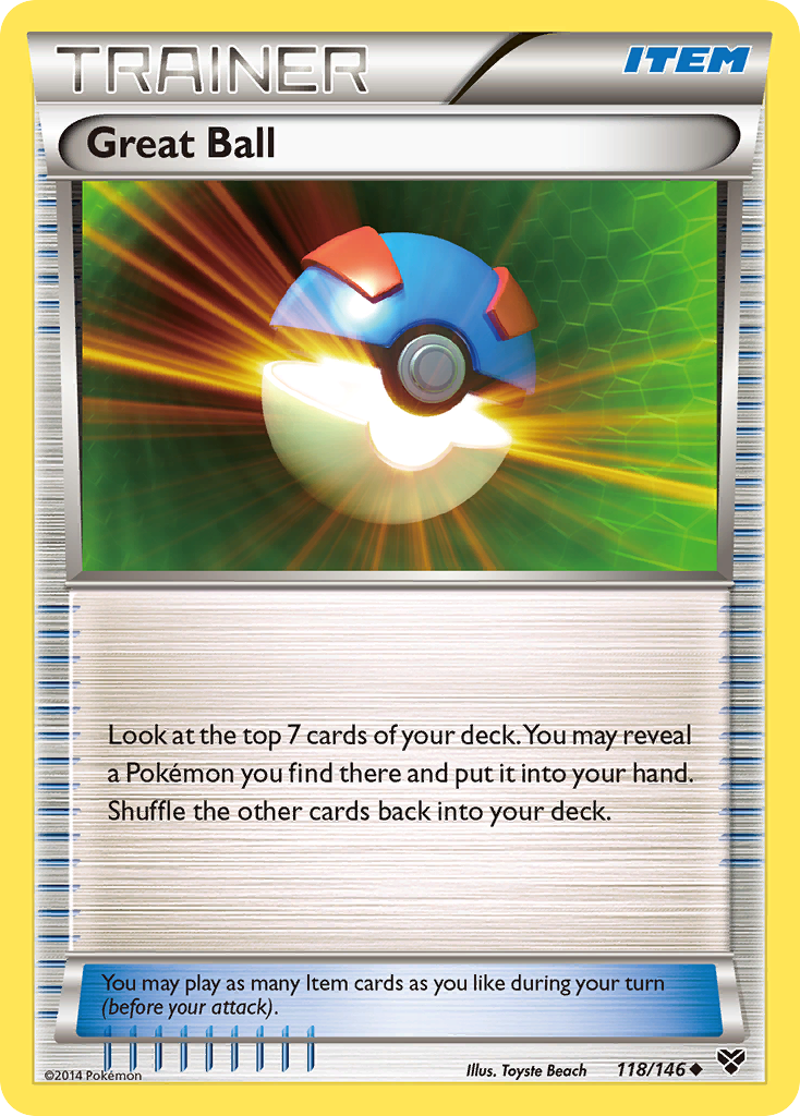 Great Ball (118/146) [XY: Base Set] | Galactic Gamez