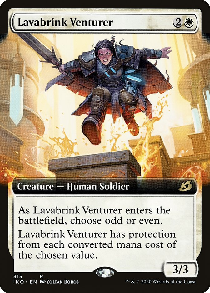 Lavabrink Venturer (Extended Art) [Ikoria: Lair of Behemoths] | Galactic Gamez