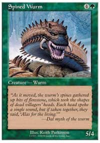 Spined Wurm [Starter 2000] | Galactic Gamez