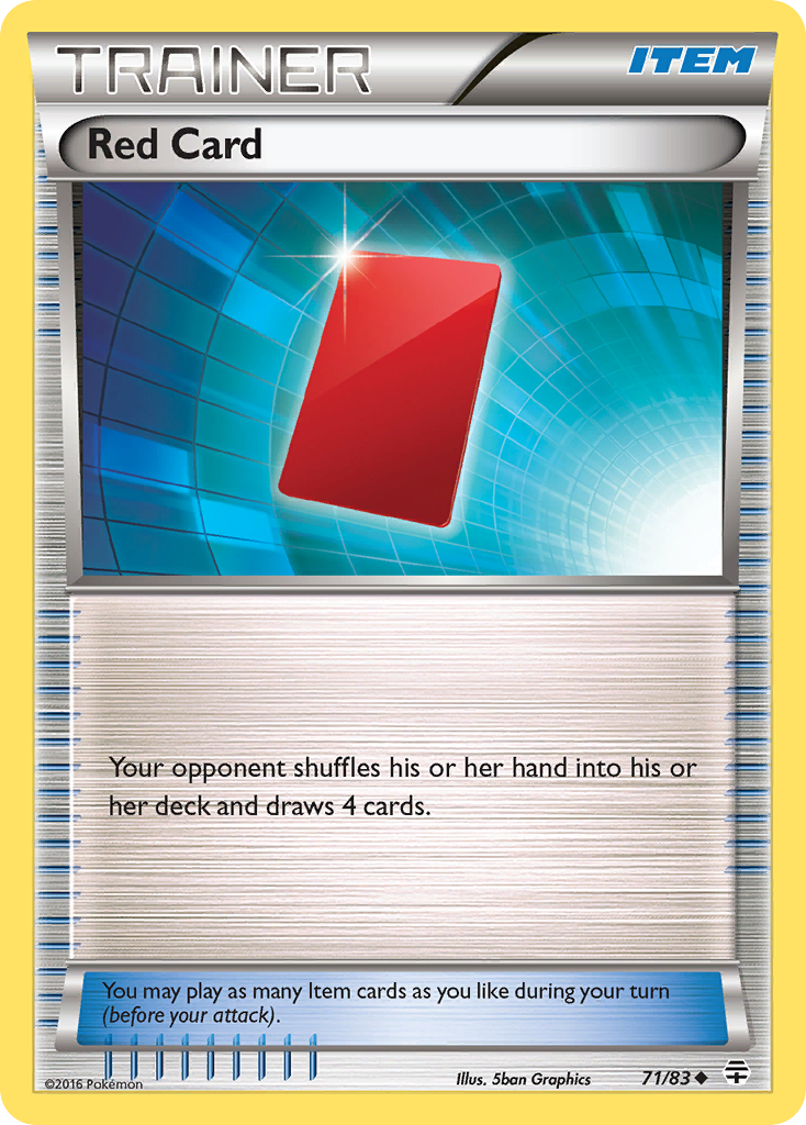Red Card (71/83) [XY: Generations] | Galactic Gamez