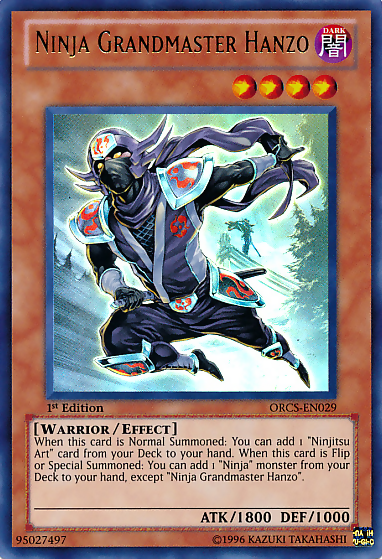 Ninja Grandmaster Hanzo [ORCS-EN029] Ultra Rare | Galactic Gamez