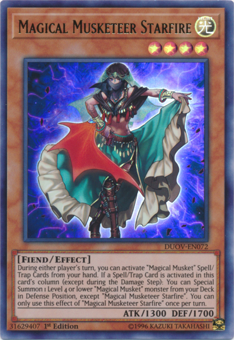 Magical Musketeer Starfire [DUOV-EN072] Ultra Rare | Galactic Gamez