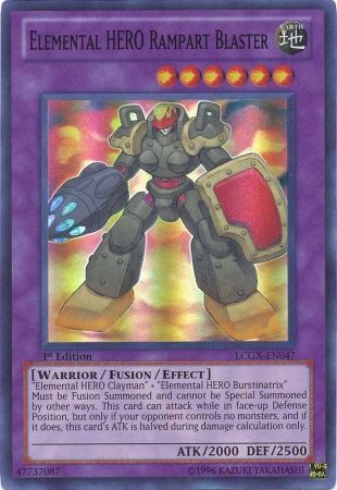 Elemental HERO Rampart Blaster [LCGX-EN047] Super Rare | Galactic Gamez