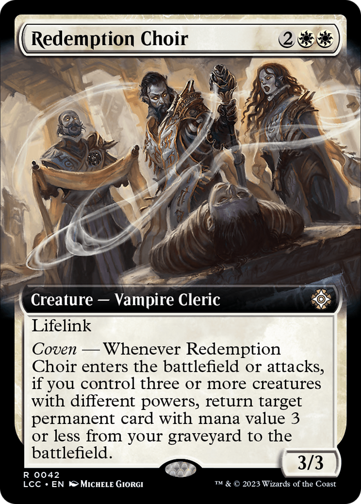 Redemption Choir (Extended Art) [The Lost Caverns of Ixalan Commander] | Galactic Gamez