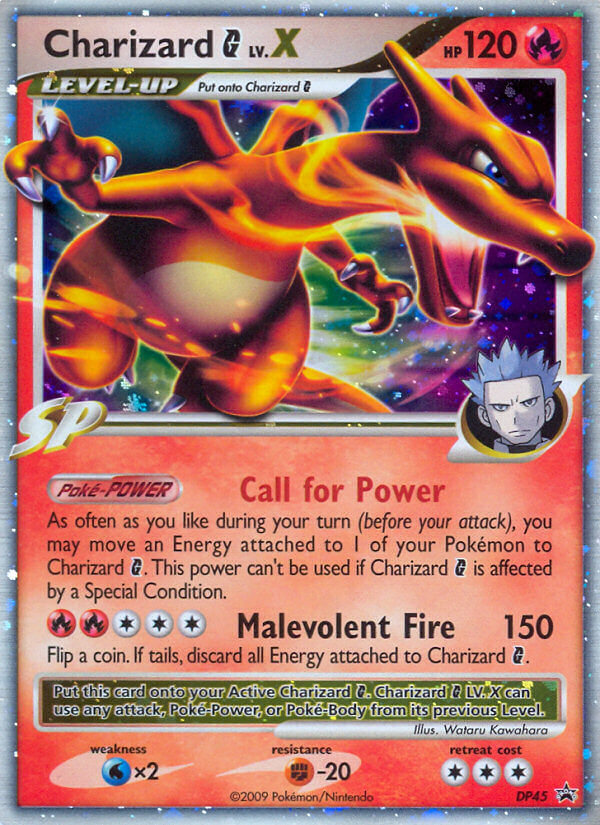 Charizard G LV.X (DP45) [Diamond & Pearl: Black Star Promos] | Galactic Gamez