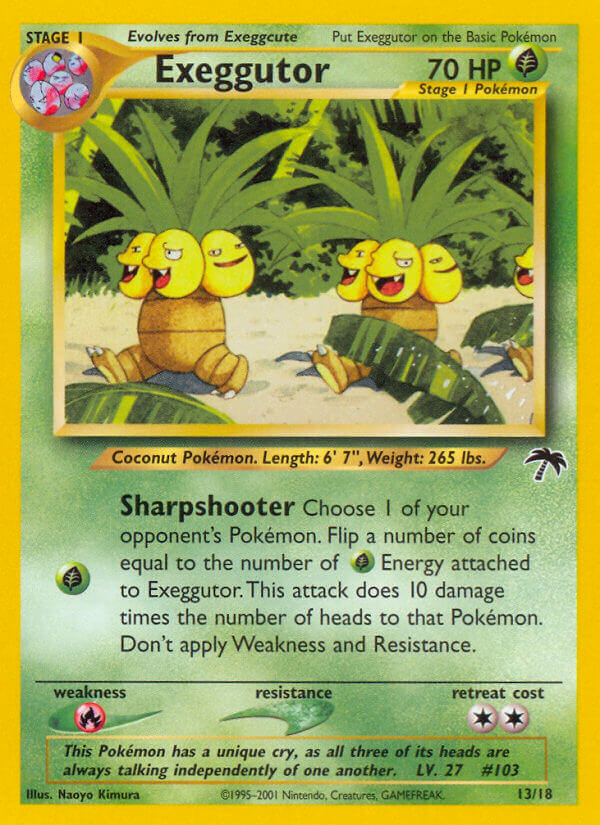 Exeggutor (13/18) [Southern Islands] | Galactic Gamez