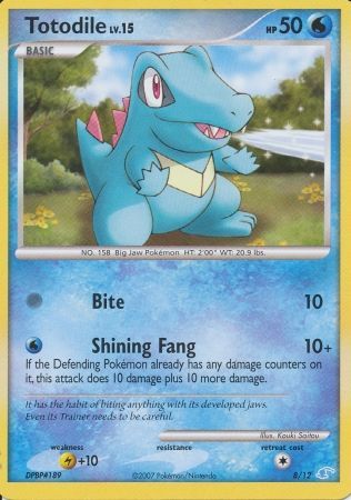 Totodile (8/12) [Diamond & Pearl: Trainer Kit - Manaphy] | Galactic Gamez