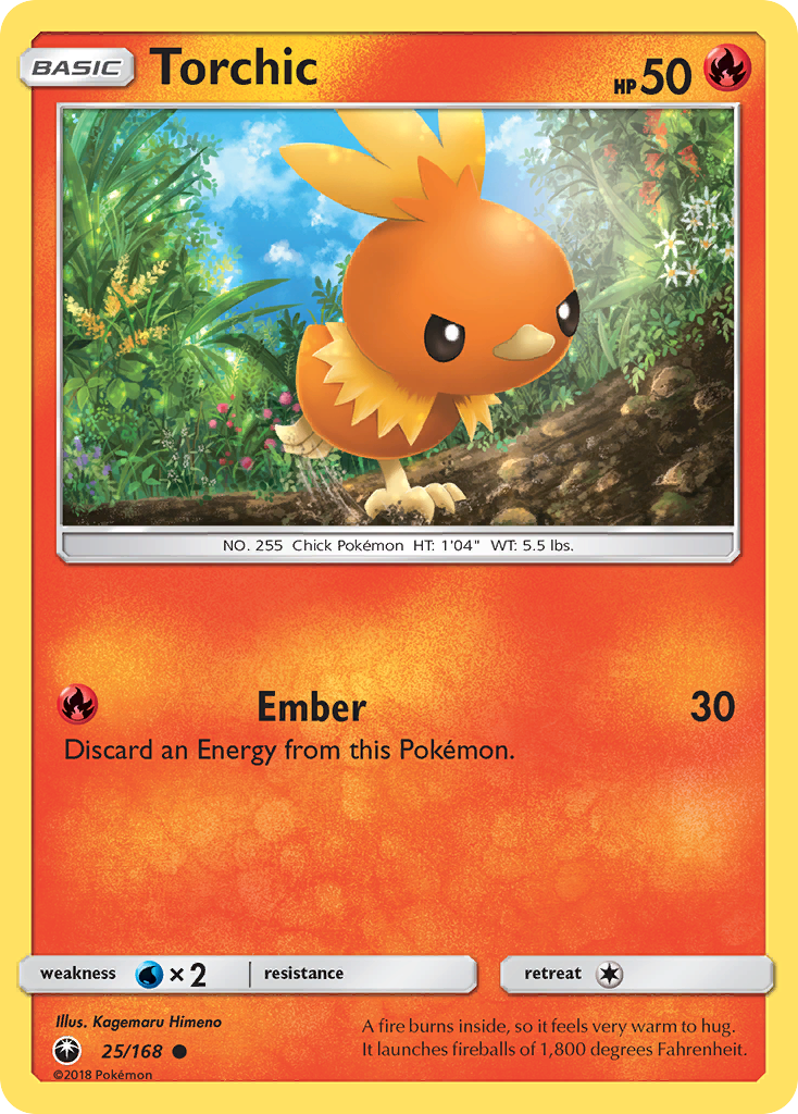 Torchic (25/168) [Sun & Moon: Celestial Storm] | Galactic Gamez