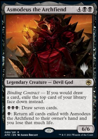 Asmodeus the Archfiend (Promo Pack) [Dungeons & Dragons: Adventures in the Forgotten Realms Promos] | Galactic Gamez