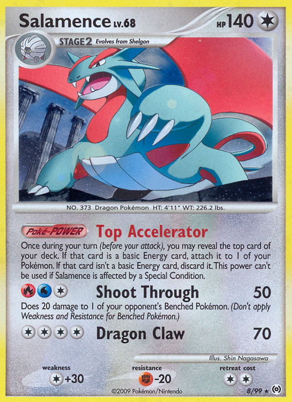 Salamence (8/99) [Platinum: Arceus] | Galactic Gamez