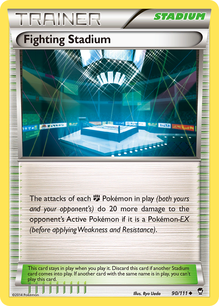 Fighting Stadium (90/111) [XY: Furious Fists] | Galactic Gamez