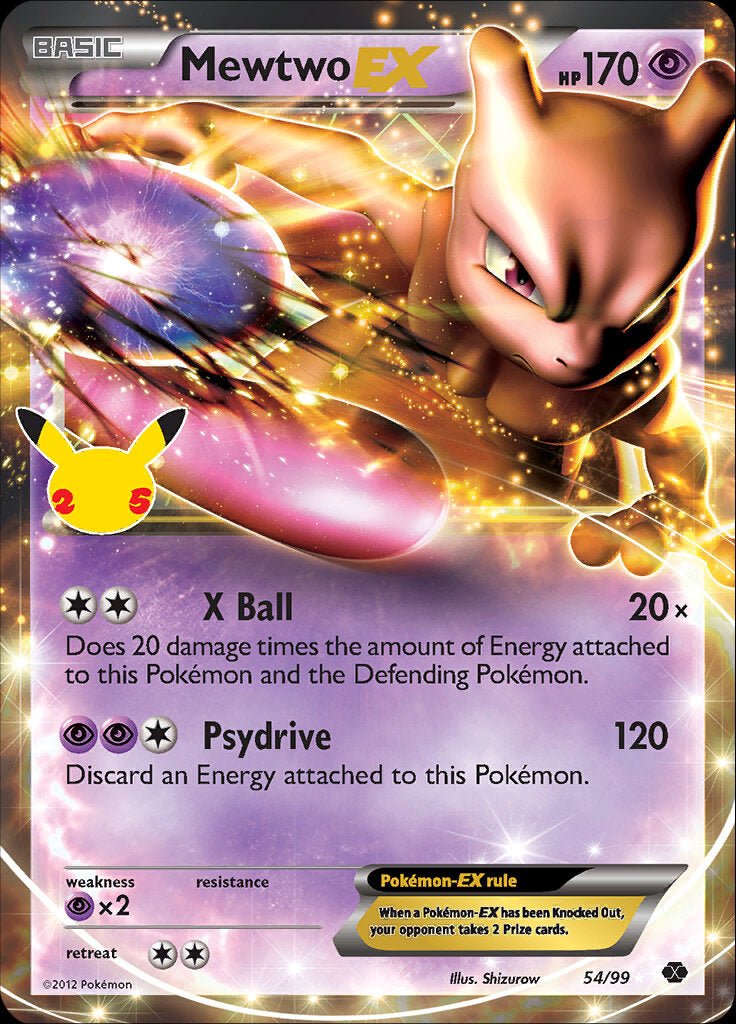 Mewtwo EX (54/99) [Celebrations: 25th Anniversary - Classic Collection] | Galactic Gamez