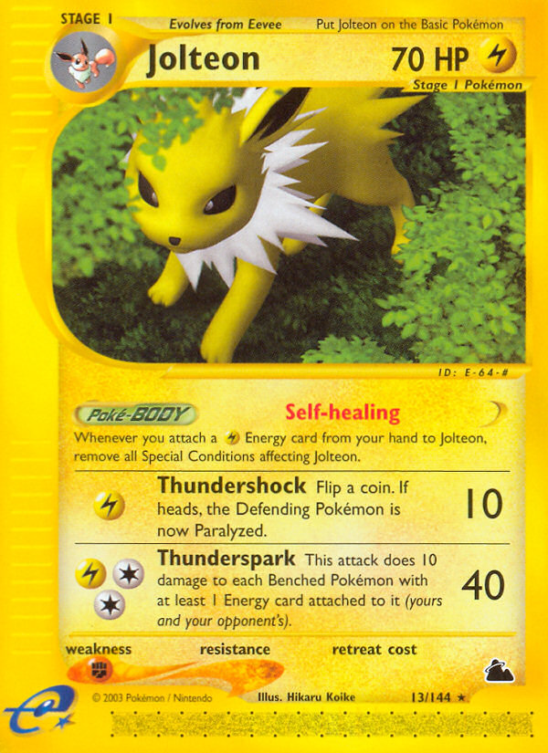 Jolteon (13/144) [Skyridge] | Galactic Gamez