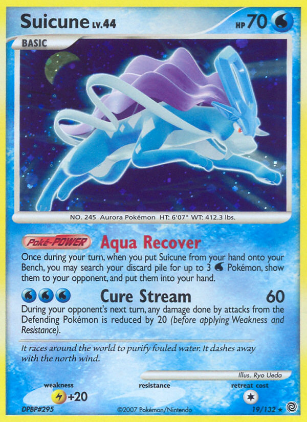 Suicune (19/132) [Diamond & Pearl: Secret Wonders] | Galactic Gamez