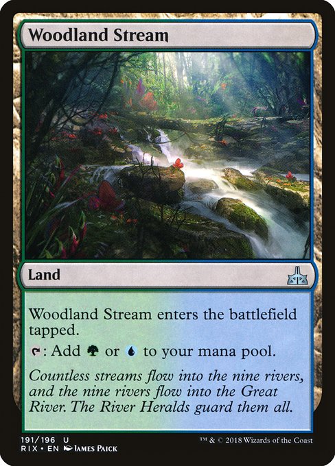 Woodland Stream [Rivals of Ixalan] | Galactic Gamez