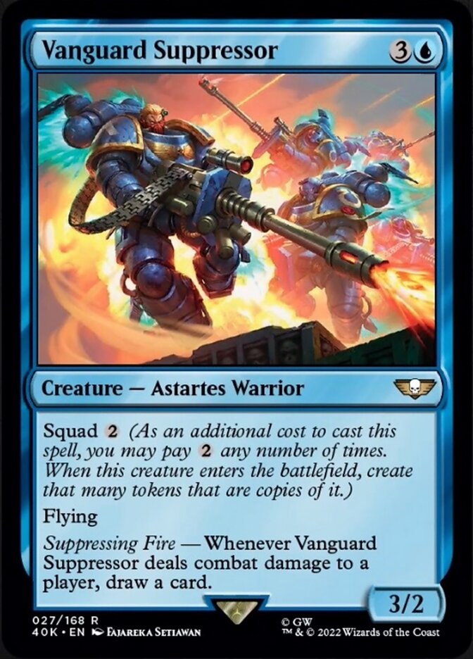 Vanguard Suppressor (Surge Foil) [Universes Beyond: Warhammer 40,000] | Galactic Gamez