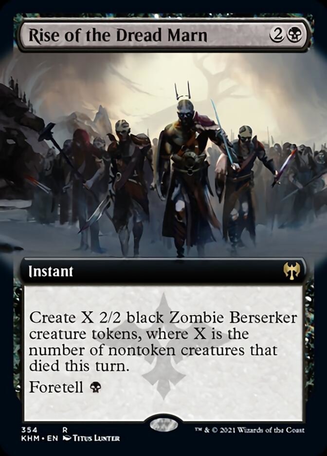 Rise of the Dread Marn (Extended Art) [Kaldheim] | Galactic Gamez