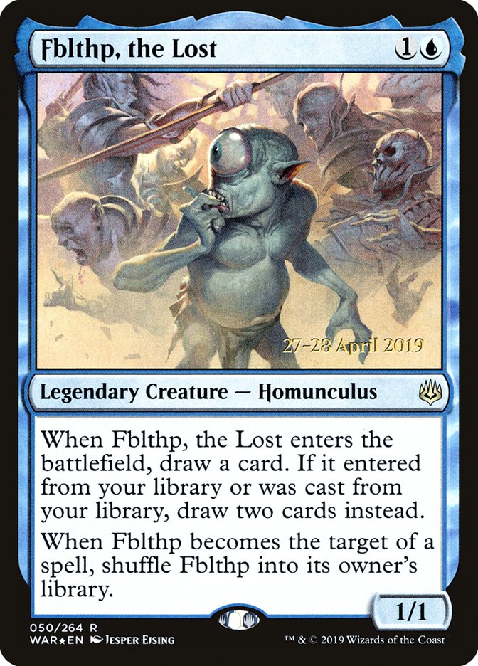 Fblthp, the Lost  [War of the Spark Prerelease Promos] | Galactic Gamez