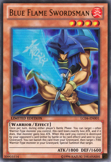 Blue Flame Swordsman [LC04-EN001] Ultra Rare | Galactic Gamez