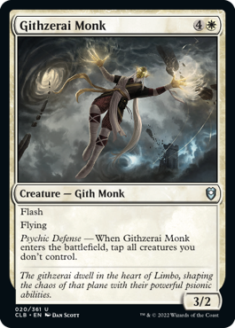 Githzerai Monk [Commander Legends: Battle for Baldur's Gate] | Galactic Gamez