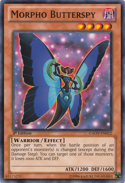 Morpho Butterspy [GAOV-EN012] Common | Galactic Gamez
