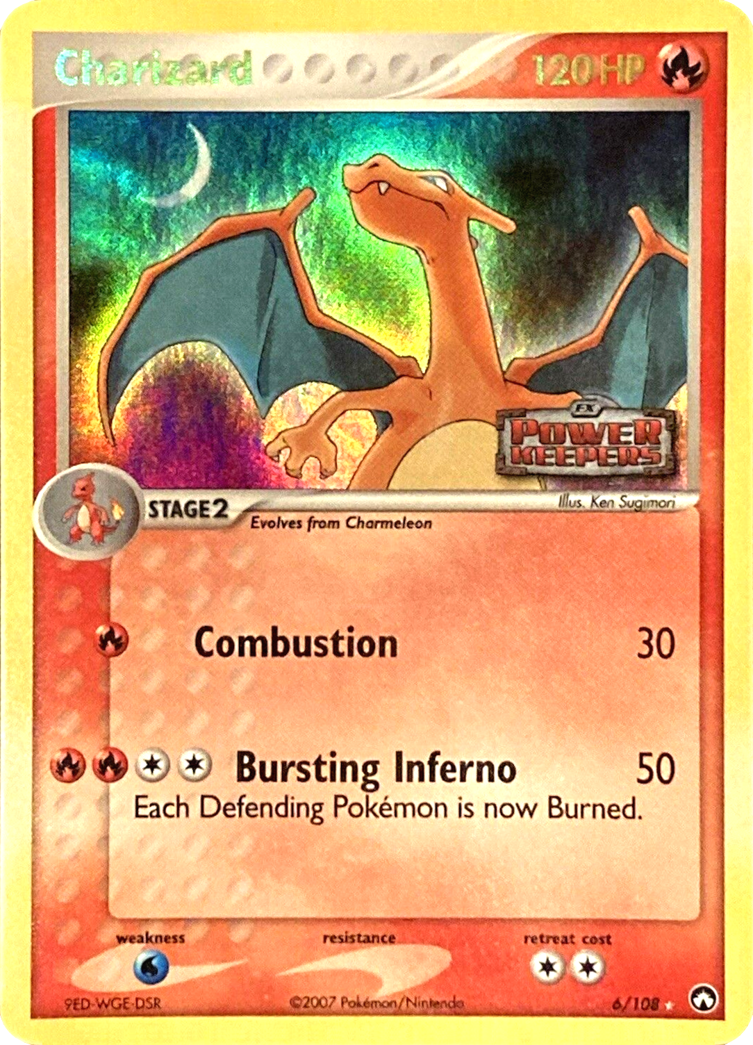 Charizard (6/108) (Stamped) [EX: Power Keepers] | Galactic Gamez