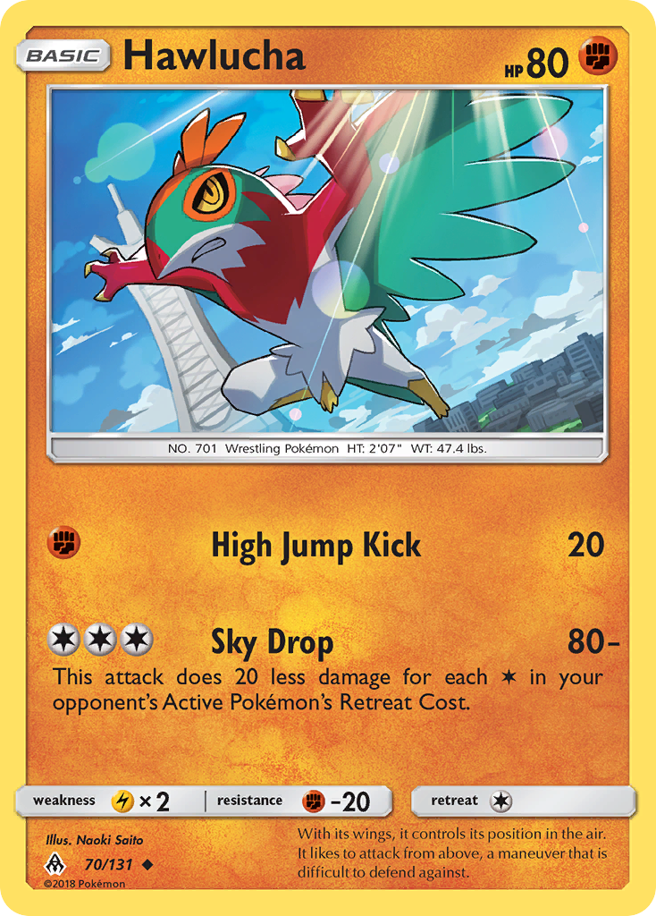 Hawlucha (70/131) [Sun & Moon: Forbidden Light] | Galactic Gamez