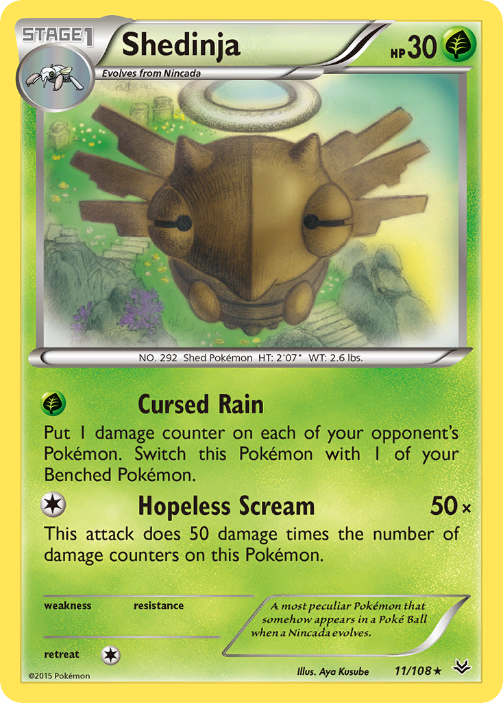 Shedinja (11/108) [XY: Roaring Skies] | Galactic Gamez