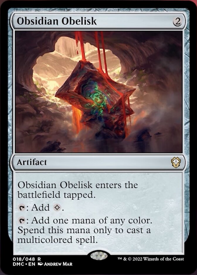 Obsidian Obelisk [Dominaria United Commander] | Galactic Gamez