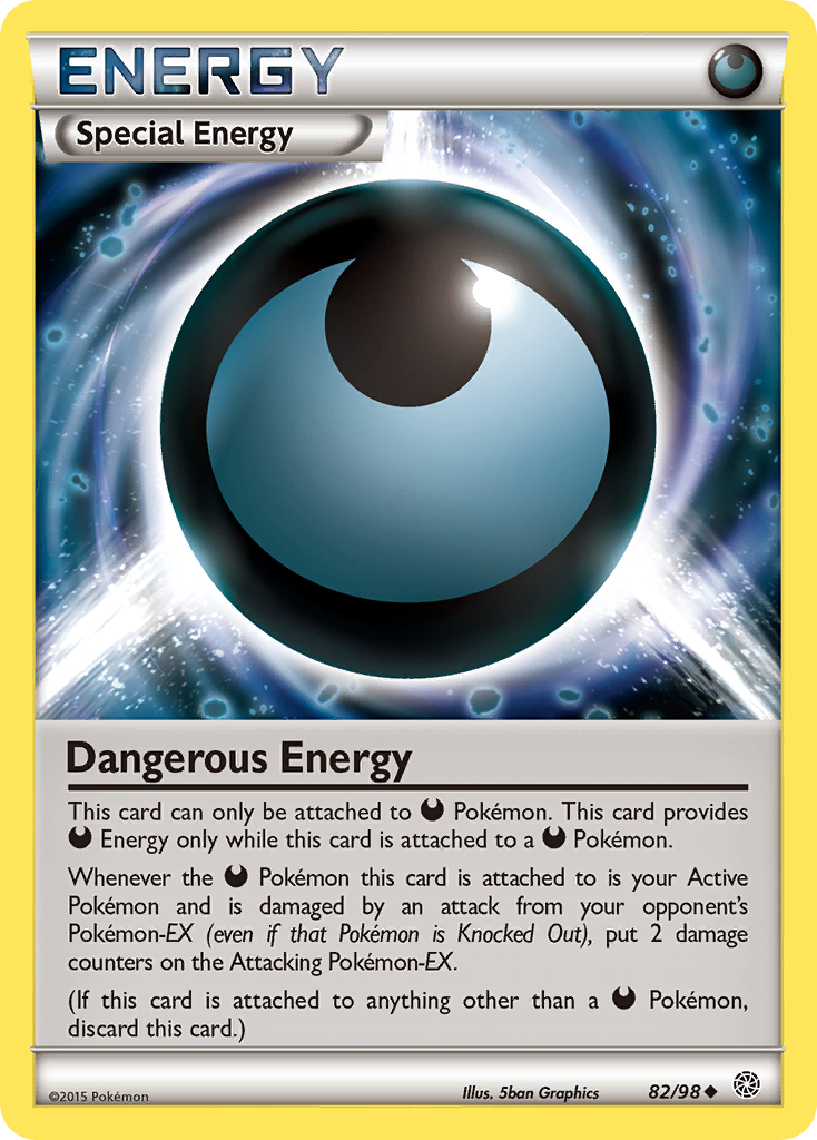 Dangerous Energy (82/98) [XY: Ancient Origins] | Galactic Gamez