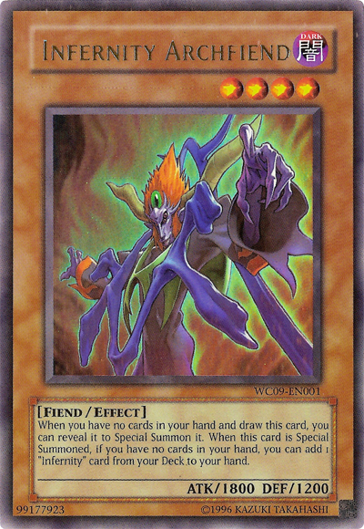 Infernity Archfiend [WC09-EN001] Ultra Rare | Galactic Gamez
