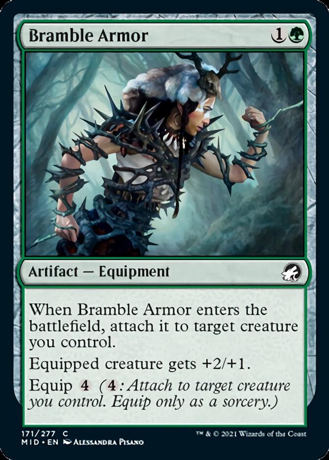 Bramble Armor [Innistrad: Midnight Hunt] | Galactic Gamez