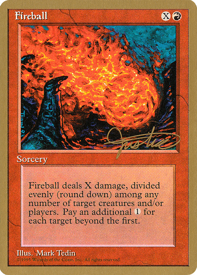 Fireball (Mark Justice) [Pro Tour Collector Set] | Galactic Gamez