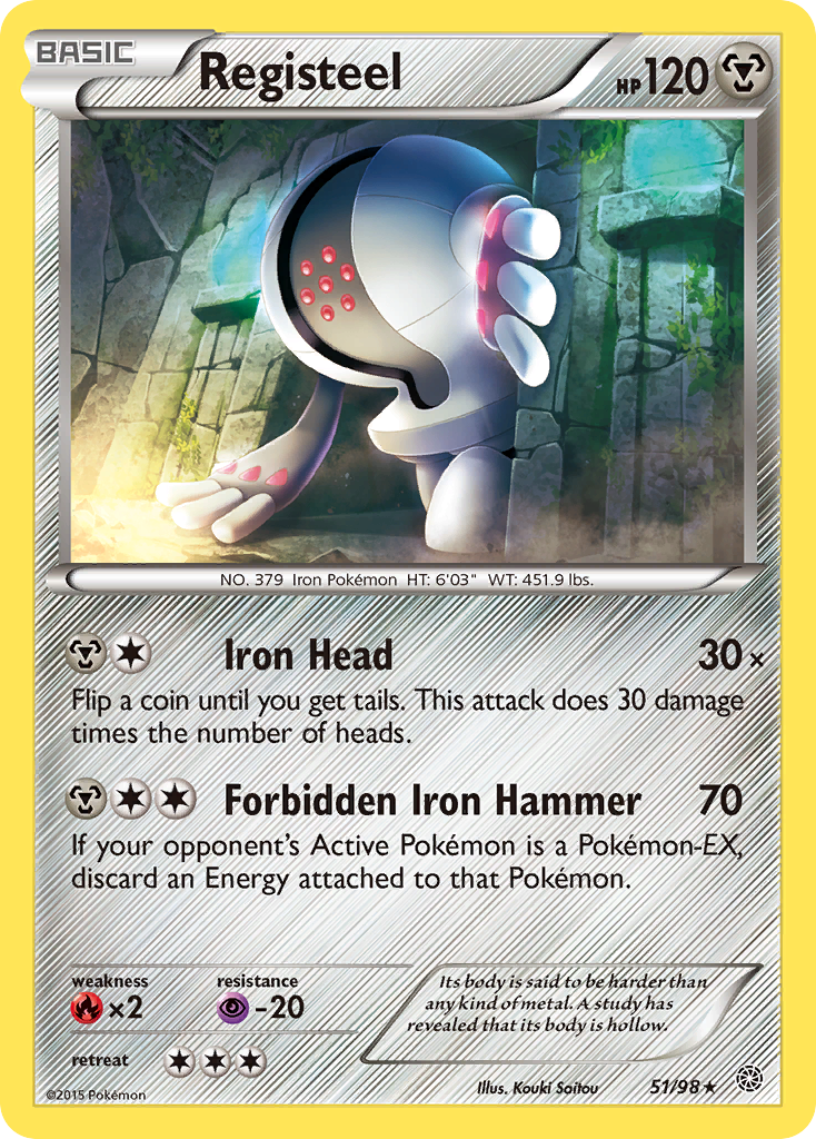 Registeel (51/98) [XY: Ancient Origins] | Galactic Gamez