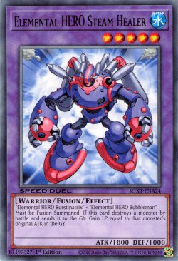 Elemental HERO Steam Healer [SGX1-ENA24] Common | Galactic Gamez