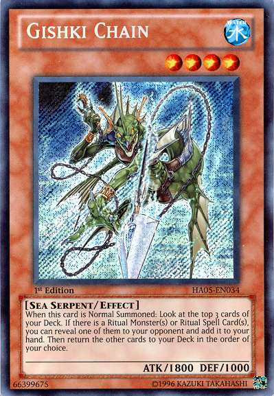 Gishki Chain [HA05-EN034] Secret Rare | Galactic Gamez