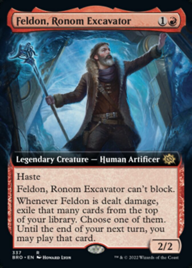 Feldon, Ronom Excavator (Extended Art) [The Brothers' War] | Galactic Gamez