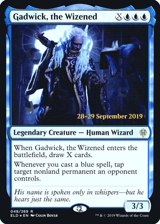 Gadwick, the Wizened  [Throne of Eldraine Prerelease Promos] | Galactic Gamez